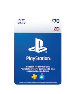 PlayStation Store Gift Card - &pound;70 (Digital Download)