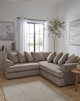 Ferguson Jumbo Cord Corner Sofa