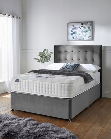 Silentnight 4000 Pocket Memory Divan Set with Headboard