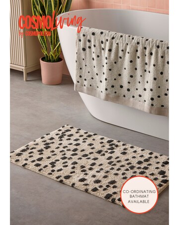 Cosmo Spot Cotton 4 Piece Towel Bale