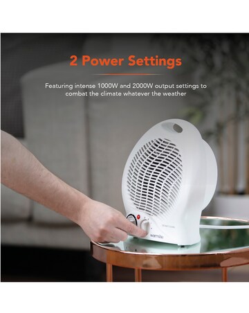 Warmlite Upright Fan Heater