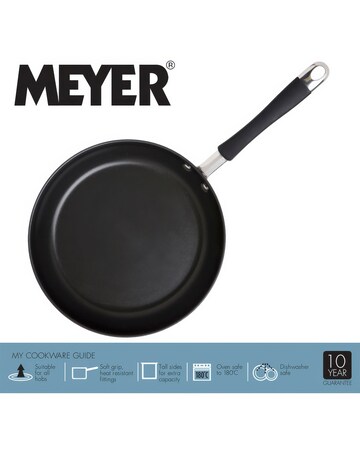 Meyer Stainless Steel Induction Twin Pack- 20/28cm Frying Pan