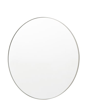 Gallery Bowie Round Mirror Silver