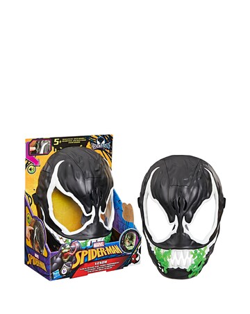 Marvel Spider-Man VenomVersus Venom Glow-In-The-Dark Mask, Super Hero Toys