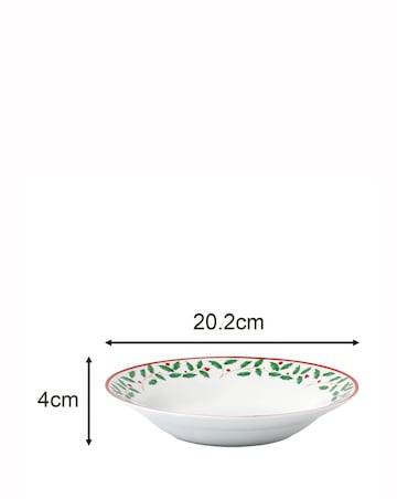 Waterside Holly 20 Piece Dinner Set