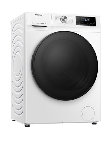 Hisense WFQA8014EVJM 8kg Washing Machine, A rated, 1400rpm Spin