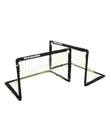 Kickmaster One on One Folding Goal Set