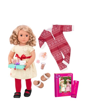 Our Generation Noelle and 'Sneaky Santas' Doll