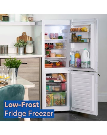 Russell Hobbs RH145FF501E1W 50cm Fridge Freezer White - 144cm Height