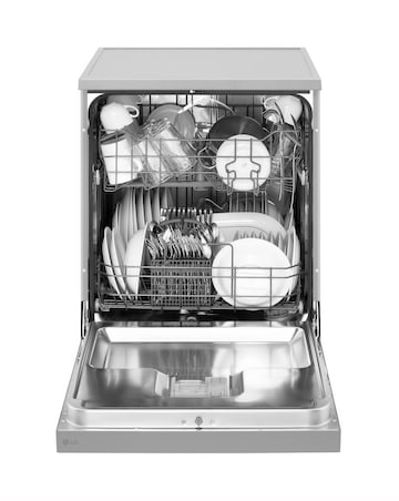 LG DF030FL Freestanding Dishwasher E Rated - Silver