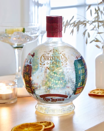 Light Up Snowglobe Orange & Cranberry Gin Liqueur 70cl