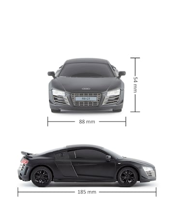 CMJ 1:24 Scale Audi R8 GT Limited Edition Black RC Car