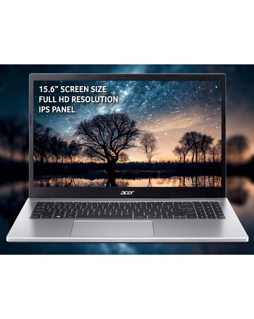 Acer Aspire 3 Laptop - 15.6in FHD AMD Ryzen 5 8GB 256GB