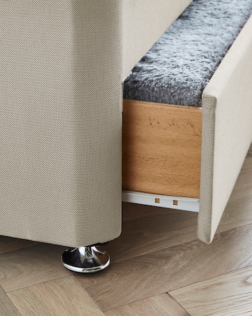 Silentnight 1000 Pocket Pillowtop Memory Divan Set with 4 Drawers