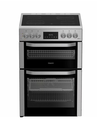 Hotpoint HDE6VDCASX 60cm Electric Double Cooker with Air Fry Install
