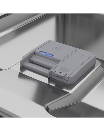 Beko DVS04020S Freestanding 10-place Slimline Dishwasher - Silver