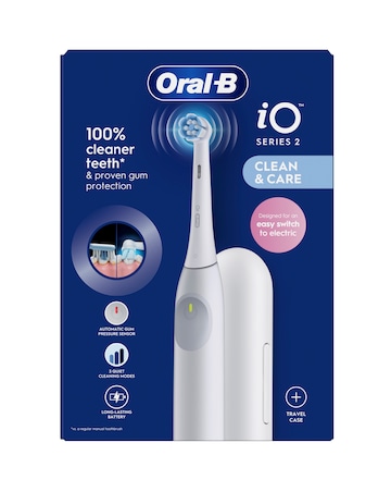 Oral-B iO2 Series Simple White + Travel Case