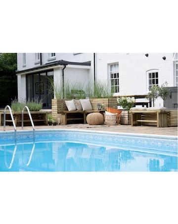 Forest Linear Corner Planter 160cm