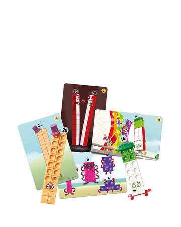 Learning Resources MathLink Cubes Numberblocks 11-20 Activity Set