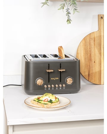 Salter Pebble Charcoal Kettle and Toaster