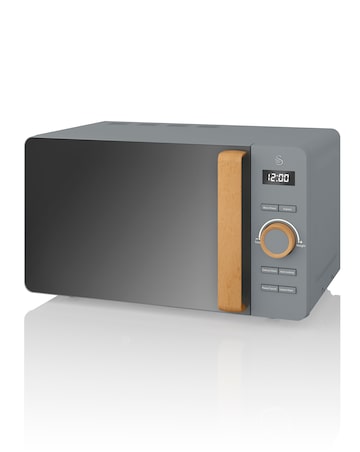 Swan SM22036LGRYN 20Litre Nordic Style Digital Microwave - Grey