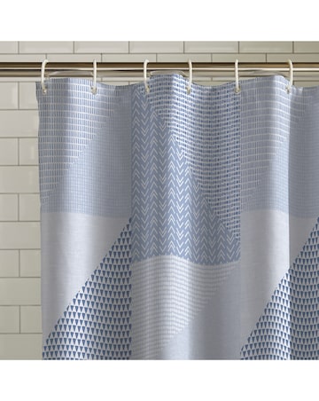Catherine Lansfield Larsson Geo Shower Curtain