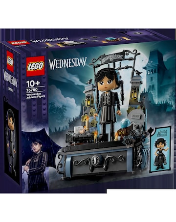 LEGO Wednesday Addams Figure Building Toy Set for Kids 76780