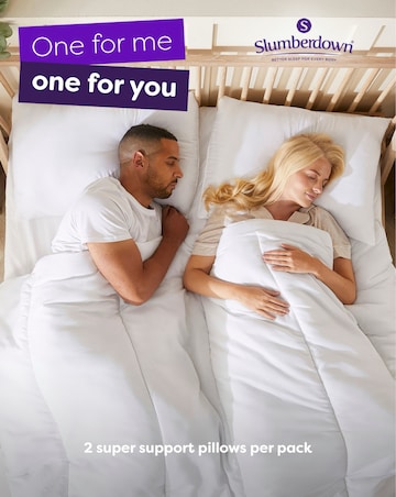 Slumberdown Super Support Cosy Nights 4 Pack Pillows