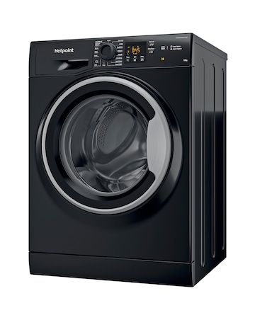 Hotpoint NSWM 1046 BS UK 10kg, 1400rpm, Washing Machine - Black