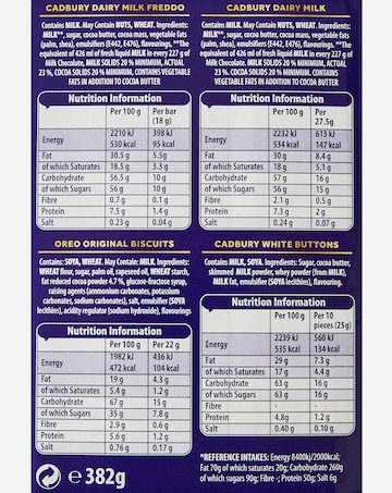 Cadbury Dairy Milk Freddo & Oreo Biscuit Train Kit