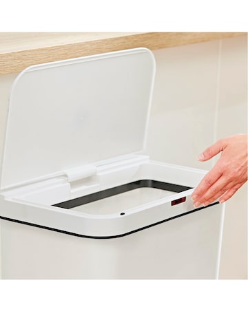 Tower 50L Rectangular Sensor Bin White