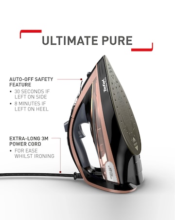 Tefal FV9845G0 3100W Steam Iron 350ml Anti-Scale Ultimate Pure Steam Iron