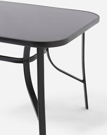 Malaga 6 Seater Dining Set with Parasol