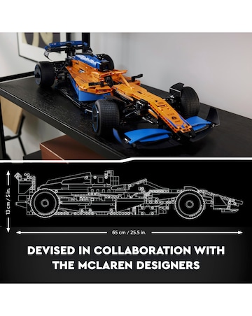 LEGO Technic McLaren Formula 1 2022 Race Car Model Set 42141
