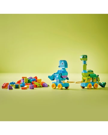 LEGO DUPLO Town 3in1 Dinosaurs on Wheels Learn-Through-Play Toddler Toy 10451