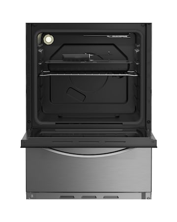 Indesit I5G3PMX 50cm Duel Fuel Single Cooker - Stainless Steel Installation