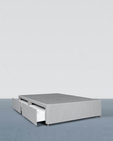 Airsprung Fabric Divan Base with 4 Drawers