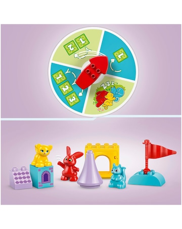 LEGO DUPLO Hopsy's Castle Game Learn-Through-Play Building Toy 10450