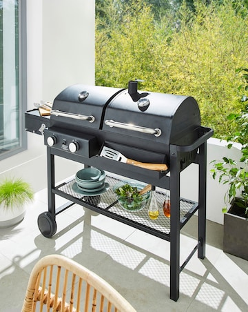 Dual Fuel BBQ with Smoker