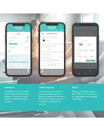 Salter Charcoal Smart Scale