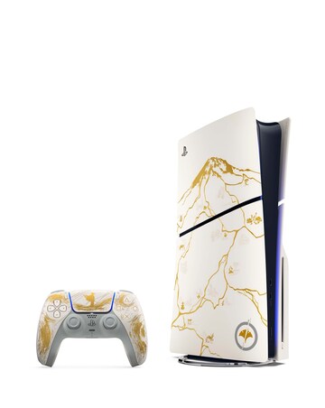 PlayStation 5 Disc Console - Ghost of Yotei Gold Limited Edition Bundle