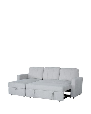 Aspire Nexis Left Corner Chaise Storage Sofa Bed