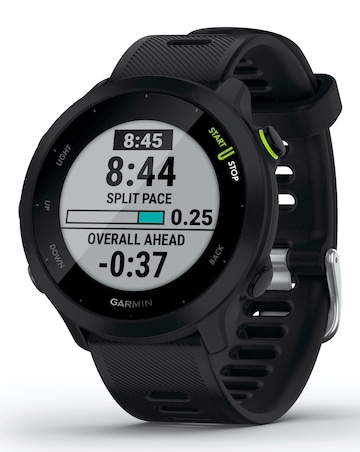 Garmin Forerunner 55 GPS Running Smart Watch - Black