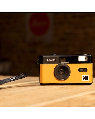 Kodak Ultra F9 Reusable Camera Bundle with 36 Exposure Film Pack - Yellow