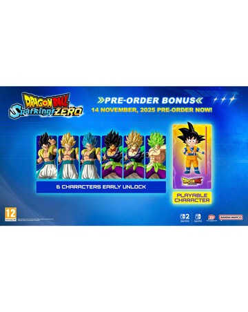 Dragon Ball: Sparking! Zero (Nintendo Switch)