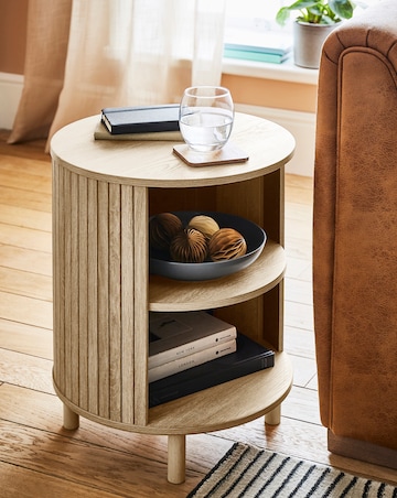 Tate Round Open Side Table