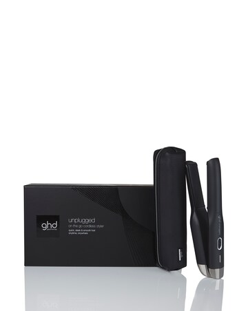 GHD Unplugged Cordless Hair Straightener in Black
