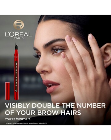 L'Oreal Paris Infallible Faux Brow Tint Pen - Dark Brunette