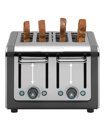 Dualit 46526 Architect Grey 4 Slot Toaster