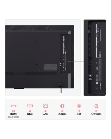 LG OLED42C55LA 42in OLED evo AI 4K Smart TV